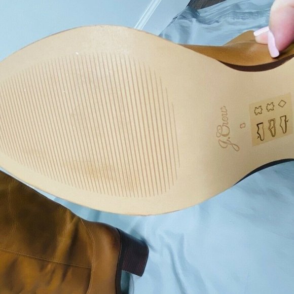 J. Crew $398 Over the Knee Leather Boots AQ752 - Picture 5 of 7